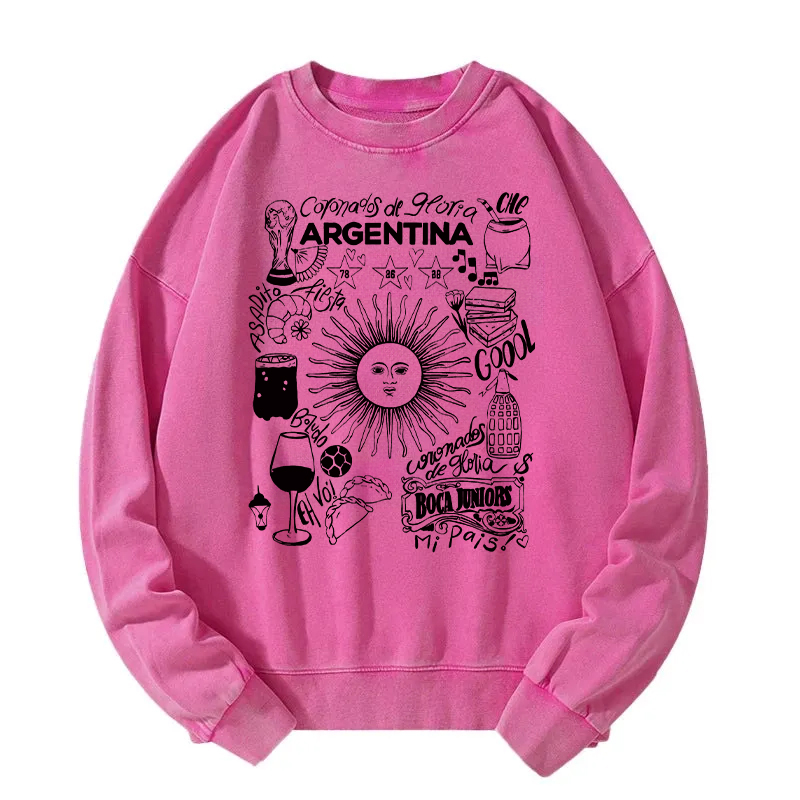 Argentina Vintage Washed Sweatshirt