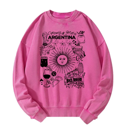Argentina Vintage Washed Sweatshirt