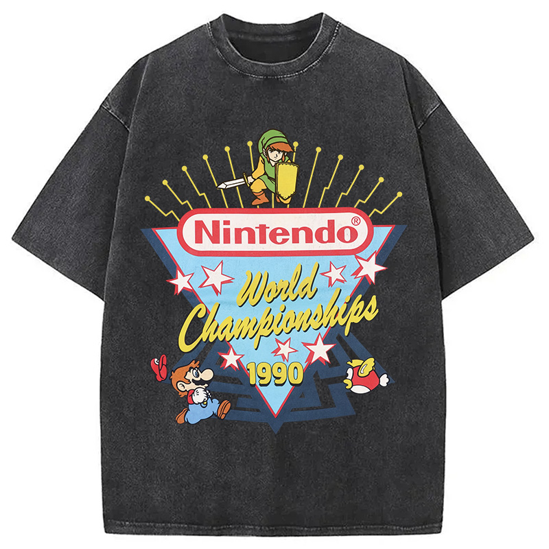 90s Nintendo World Championship Washed T-Shirt