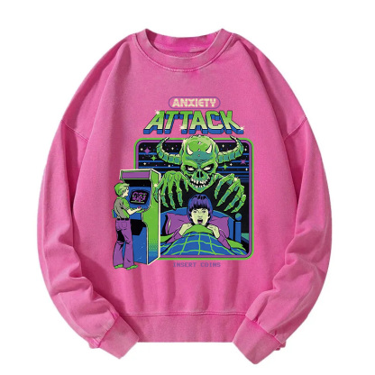 Anxiety Attack Washed Sweatshirt