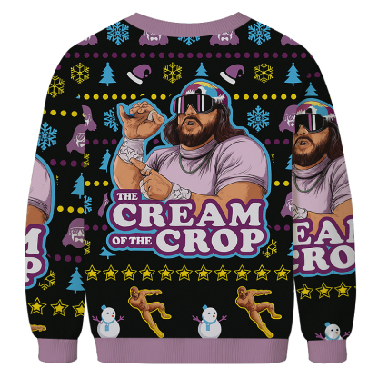 The Jesus of the Crop Christmas Ugly Sweatshirt