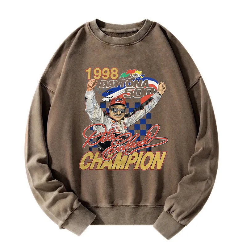 Vintage Dale! Earnhardt Nascar Racing Washed Sweatshirt