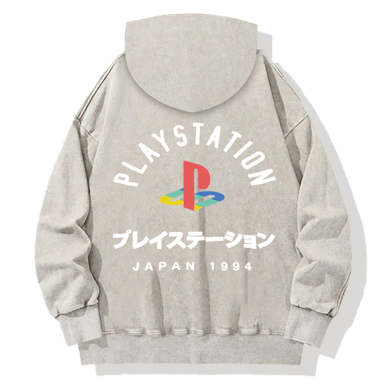 PlayStation Japan Back Washed Hoodie