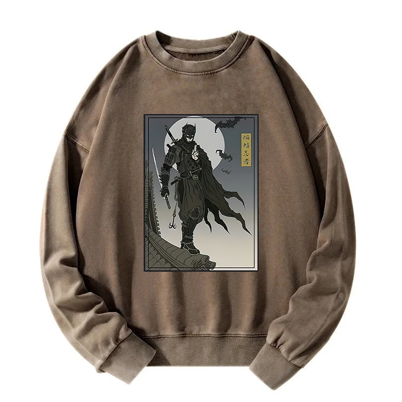 Japanese Batman Ninja Washed Sweatshirt