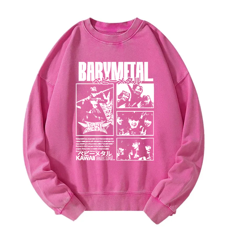 BABYMETAL Merch Washed Sweatshirt
