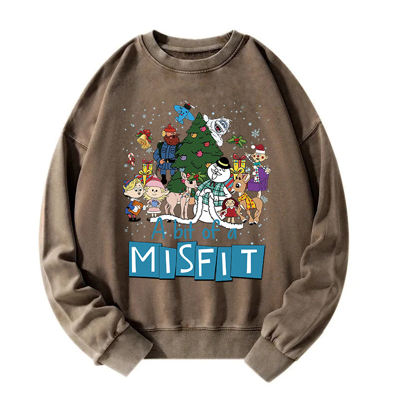 Misfit Toys Christmas Washed Sweatshirt
