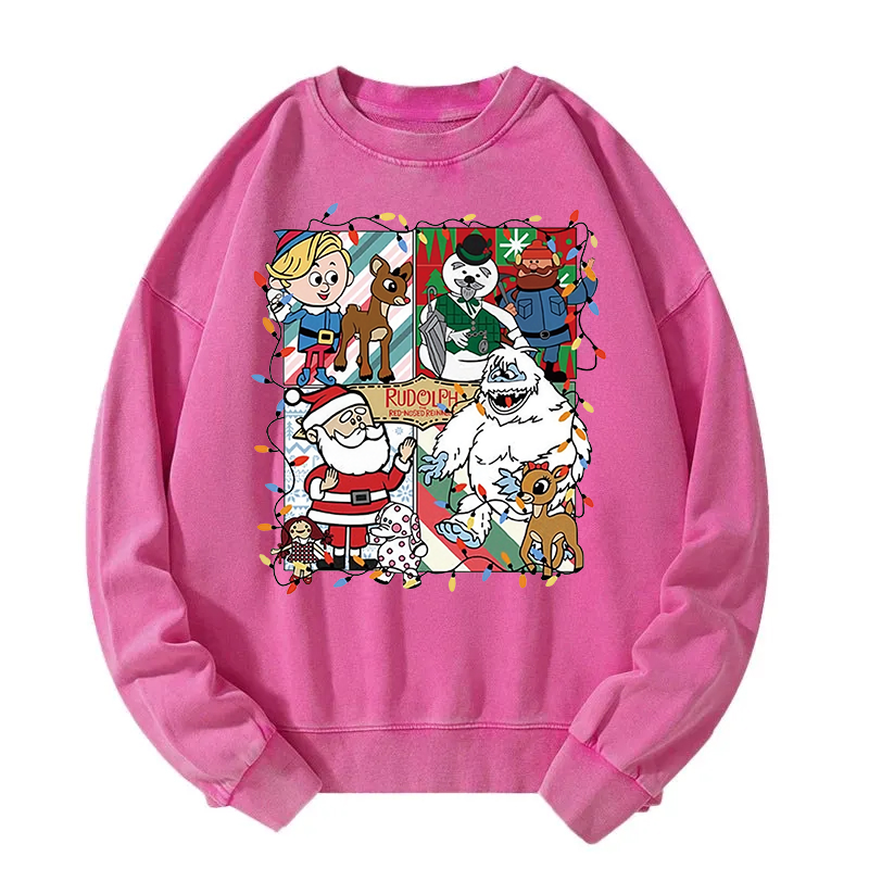 Cozy Christmas Washed Sweatshirt