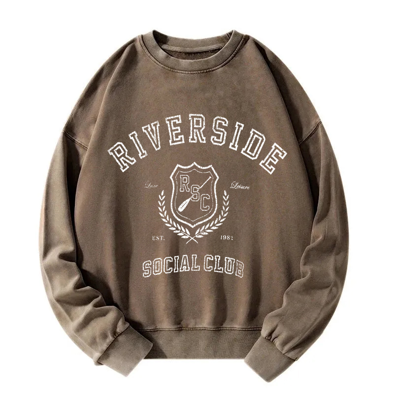 Riverside Social Club Washed Sweatshirt