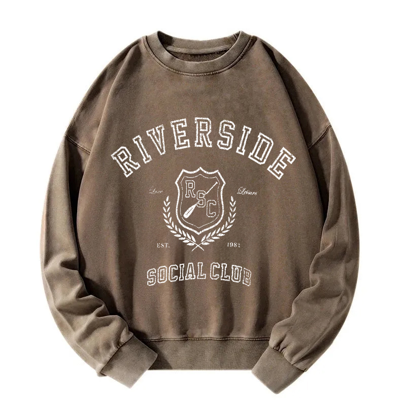 Riverside Social Club Washed Sweatshirt