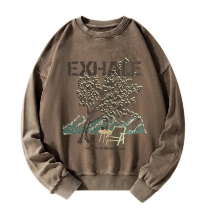 Exhale Greenland Washed Sweatshirt