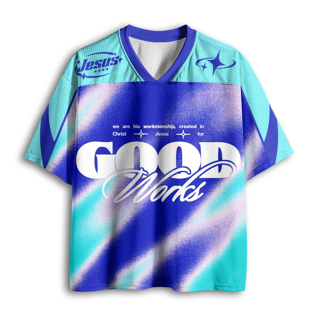 Tokyoviva Jesus For Good Works Mesh Jersey