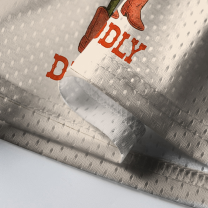 Baddiecat The Only Squat I'm Doin' Is Diddly Mesh Jersey