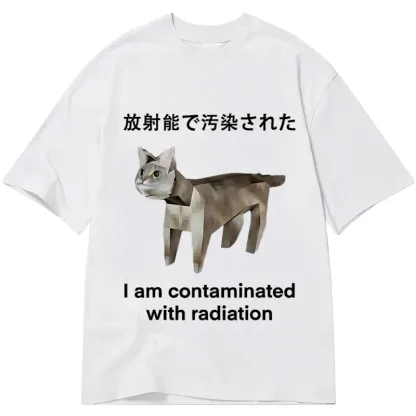 Cat Contaminated By Radiation Classic T-Shirt