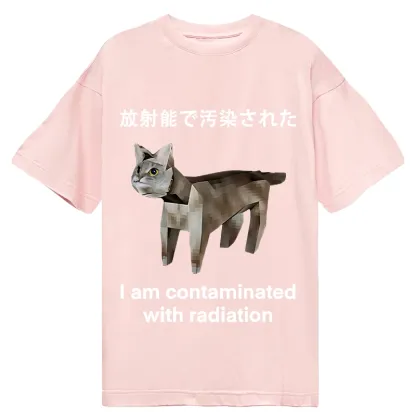 Cat Contaminated By Radiation Classic T-Shirt