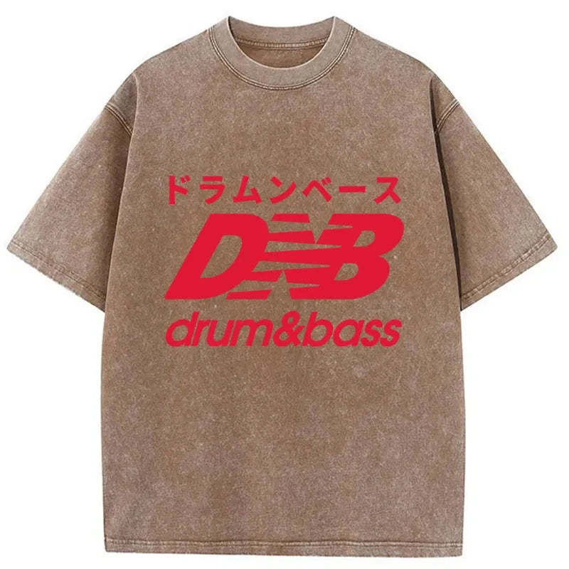 Drum And Bass Japan Washed T-Shirt