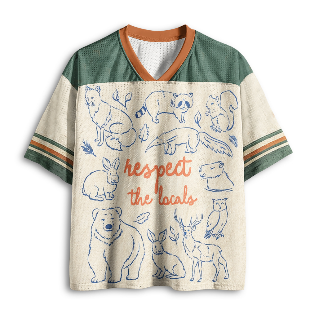 Tokyoviva Respect The Locals Mesh Jersey