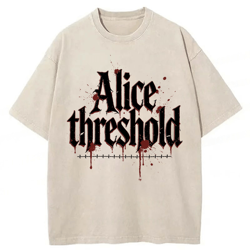Tokyoviva Alice Threshold Washed T-shirt
