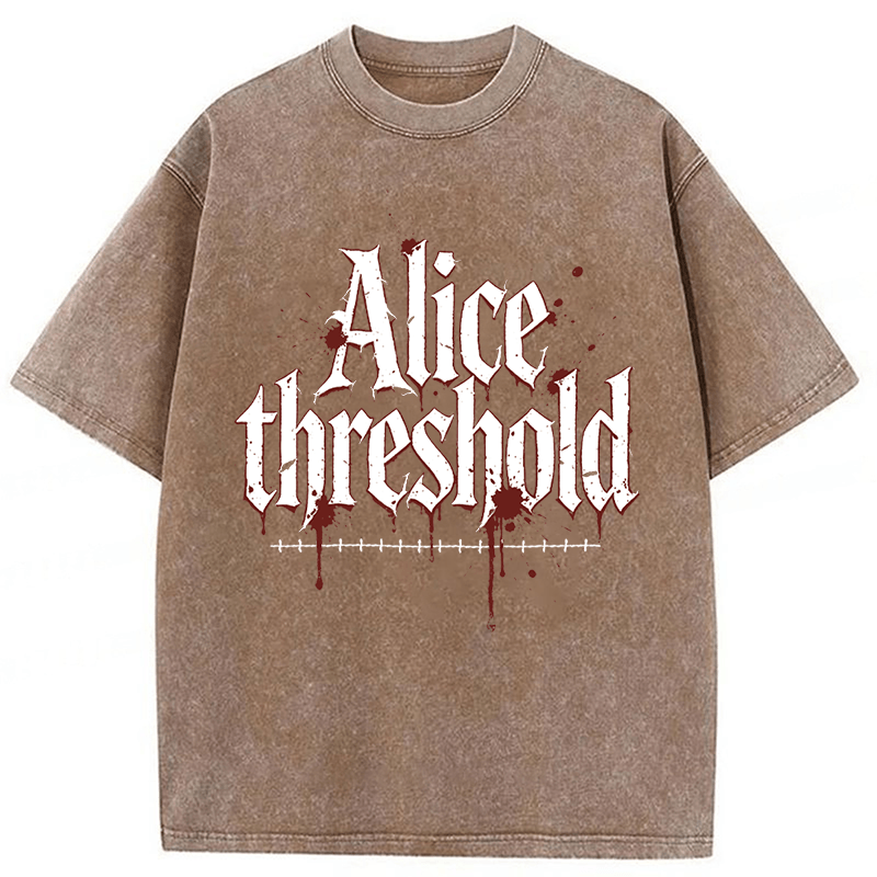 Tokyoviva Alice Threshold Washed T-shirt