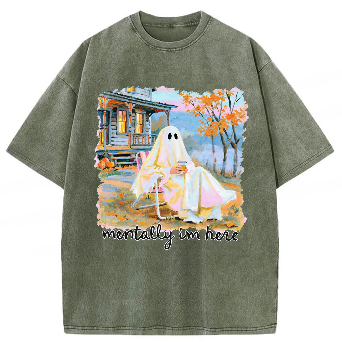 Tokyoviva Summerween Ghost Washed T-shirt