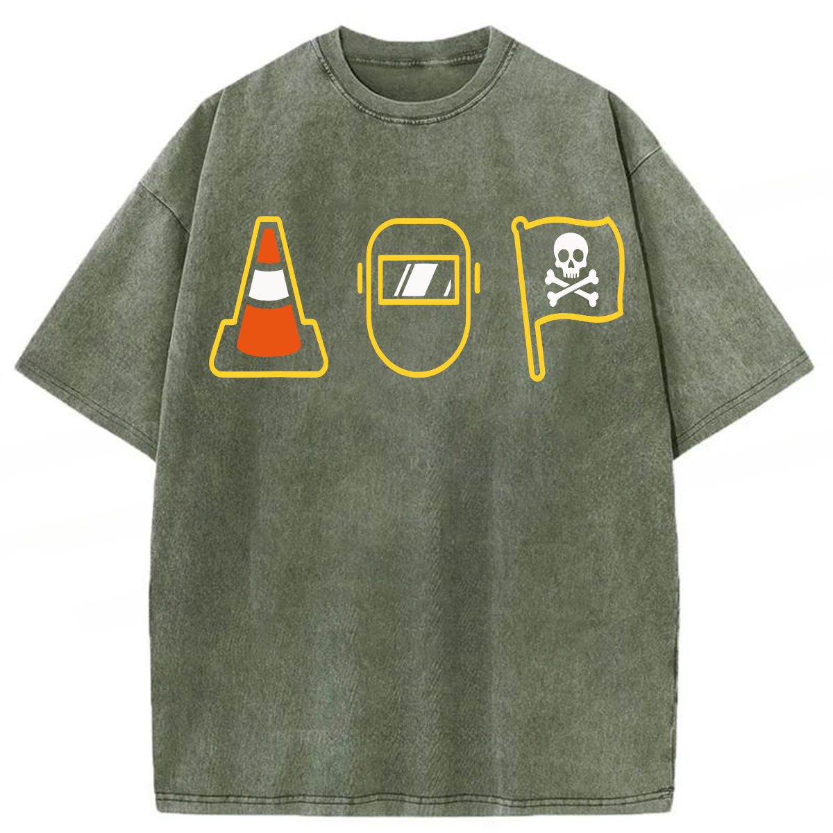 Tokyoviva The Traffic Cone Washed T-shirt