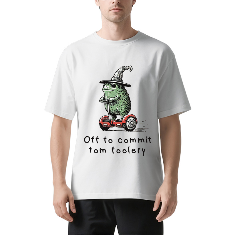 Frog Riding A Balance Scooter Classic T-Shirt