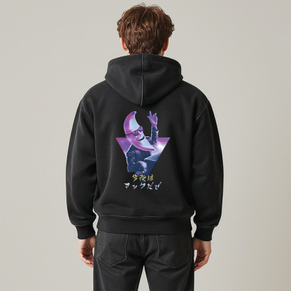 Make it Mac Tonight Vaporwave Washed Zip Hoodie