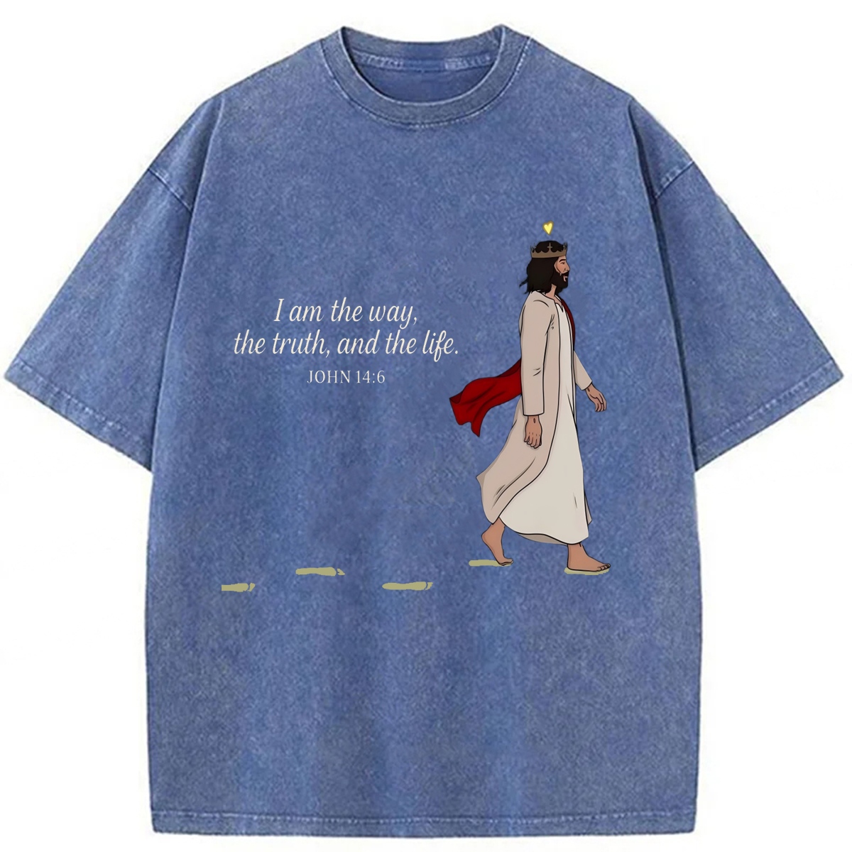 Tokyoviva Jesus The Way The Truth The Life Washed T-shirt