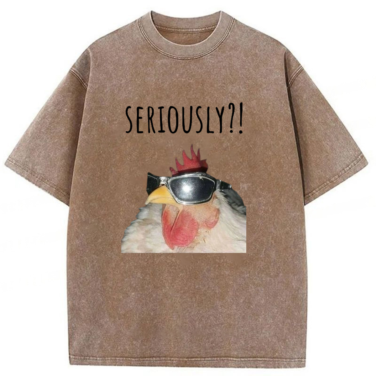 Tokyoviva Suspicion Cool Chicken Washed T-shirt