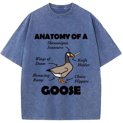 Anatomy of A Goose Washed T-Shirt