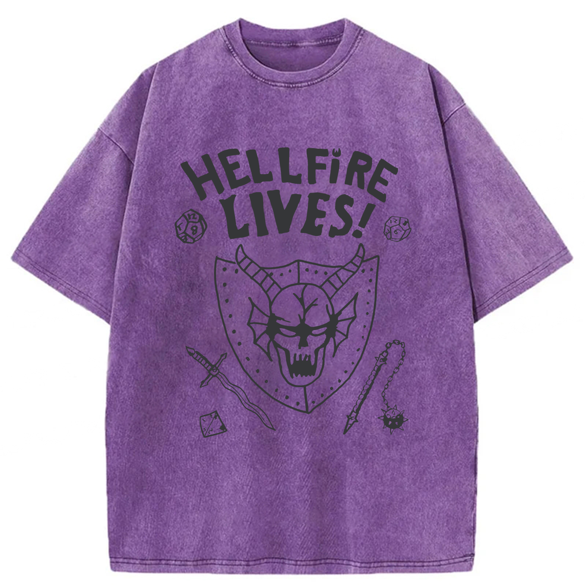 Tokyoviva Hellfire Lives Washed T-shirt