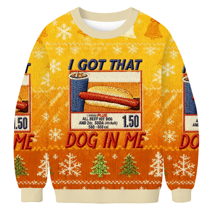 Tokyoviva I Got That Dog In Me Christmas Ugly Sweatshirt