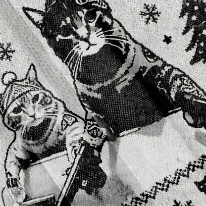 Funny Cat Gang Ugly Sweatshirt