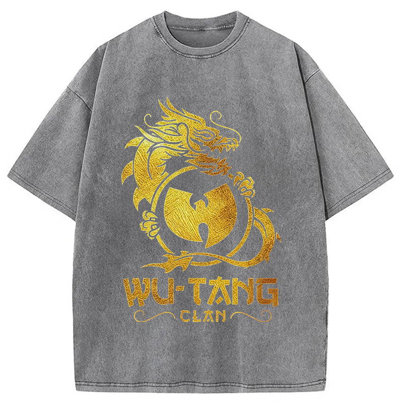 Wu Tang Clan Dragon Washed T-Shirt