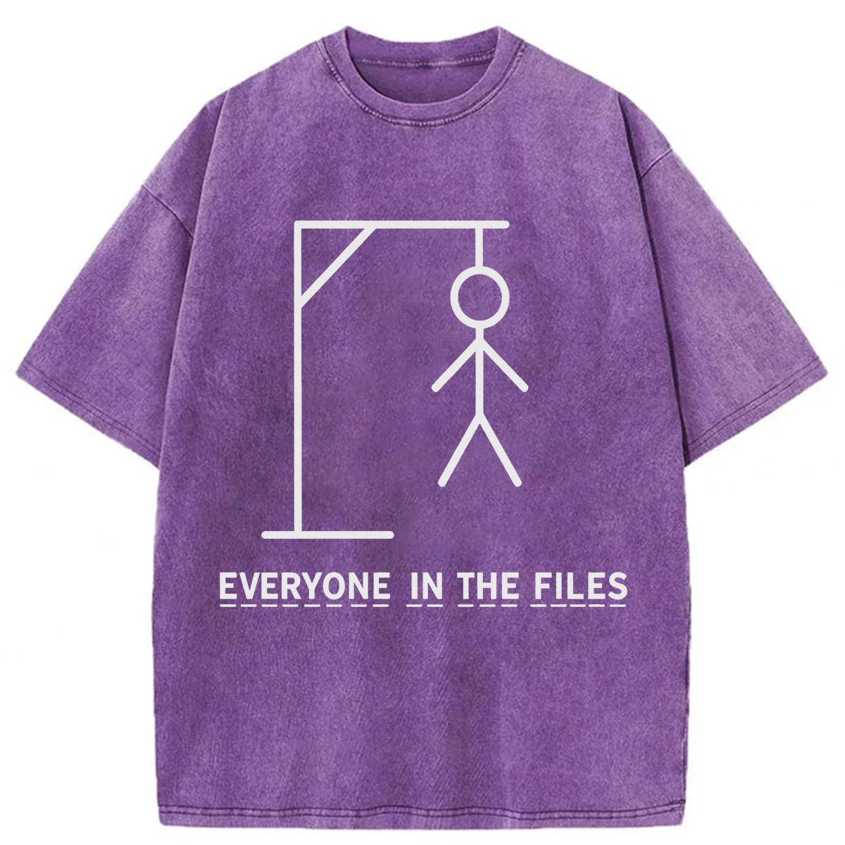 Tokyoviva Everyone In The Files Washed T-shirt