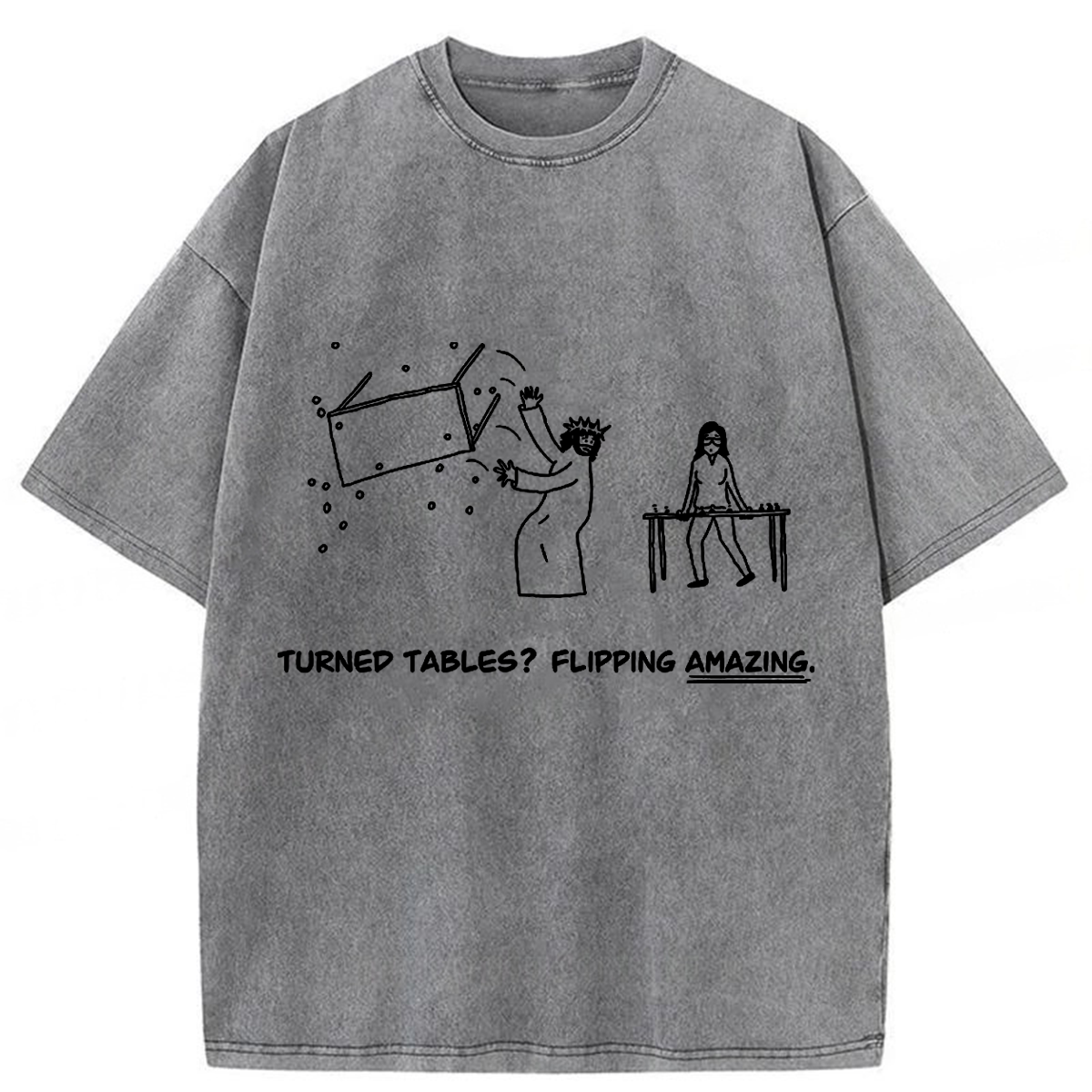 Tokyoviva Jesus Funny Washed T-shirt