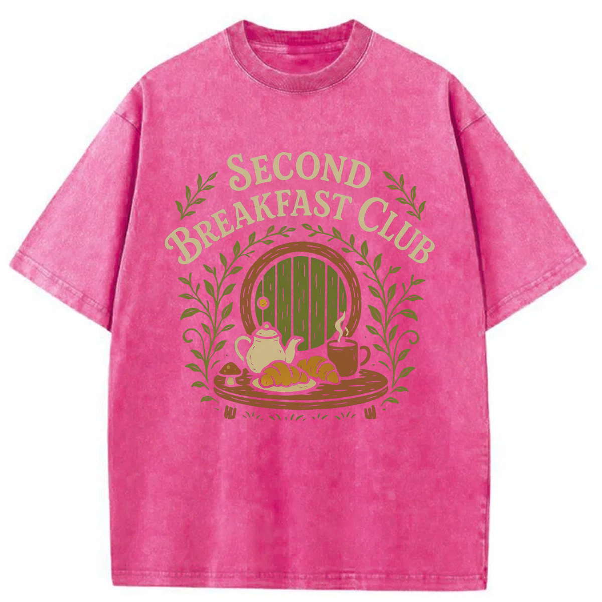 Tokyoviva Second Breakfast Club Washed T-shirt