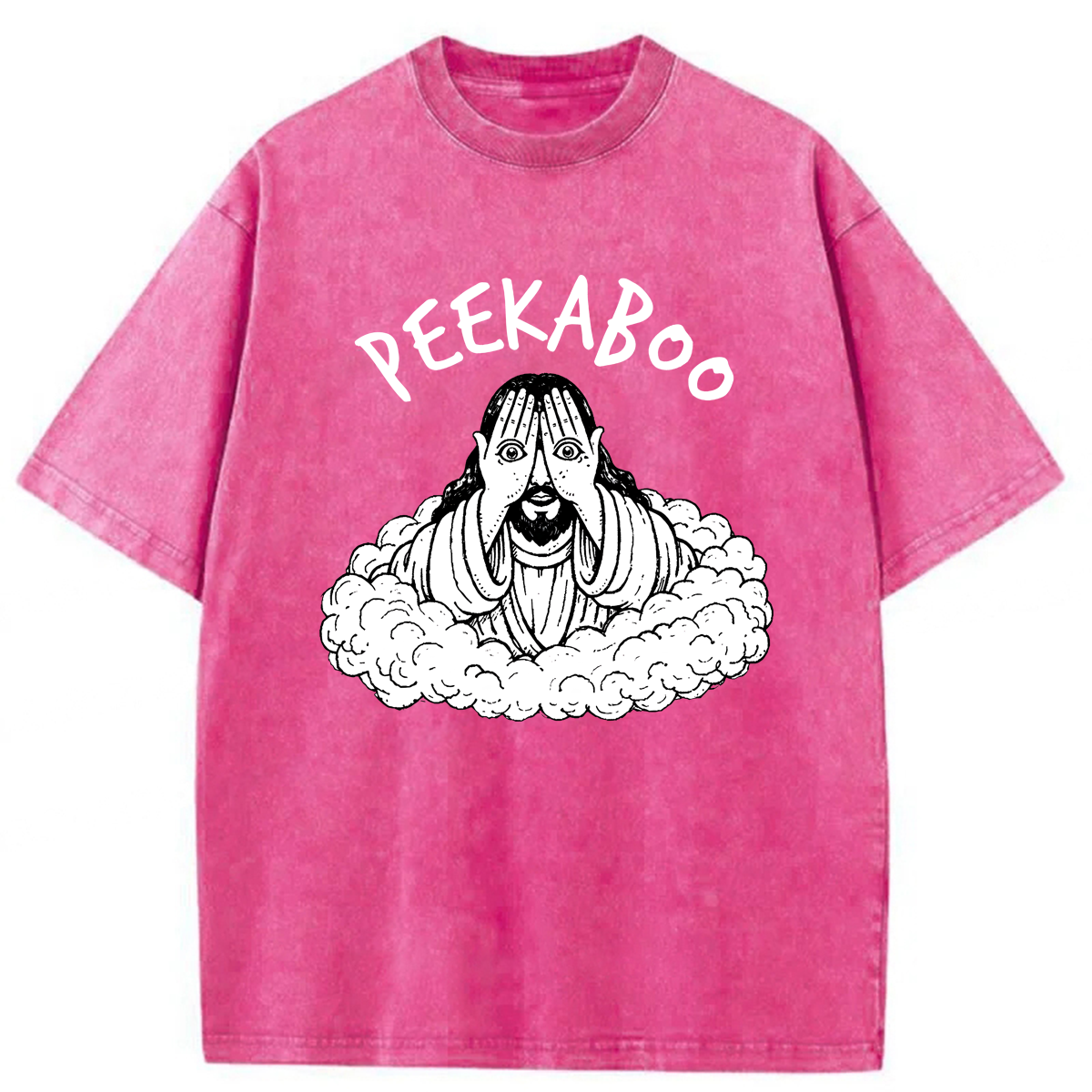 Tokyoviva Peekaboo Jesus Washed T-shirt
