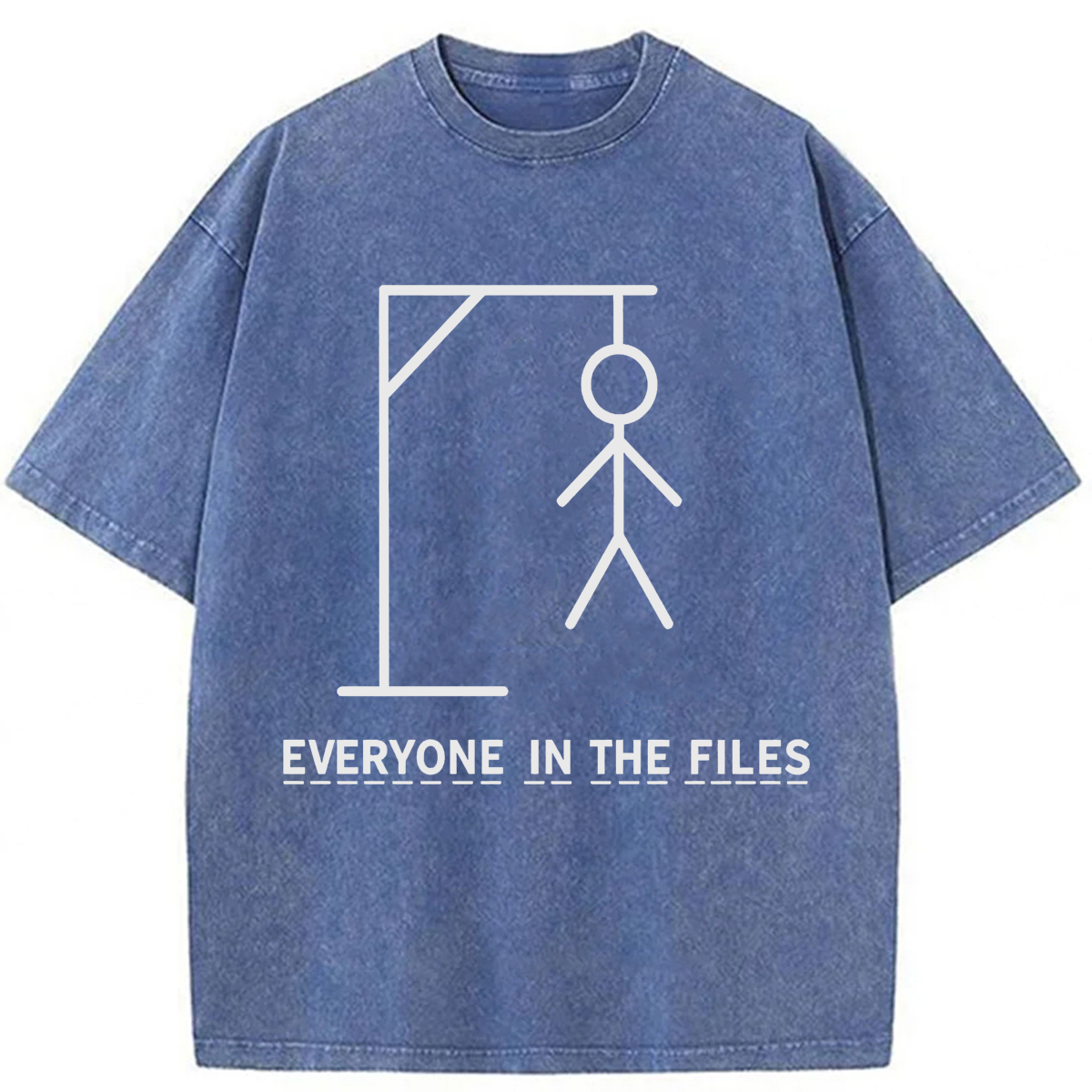 Tokyoviva Everyone In The Files Washed T-shirt