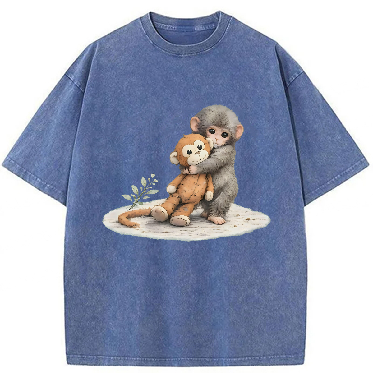 Tokyoviva Baby Monkey Punch Washed T-shirt
