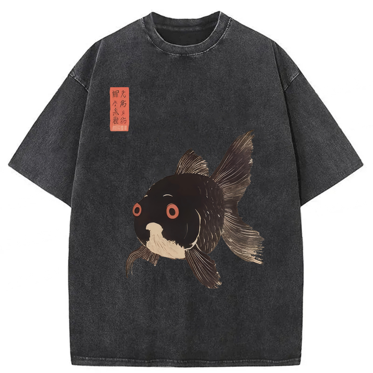 Tokyoviva Koi Fish Washed T-shirt