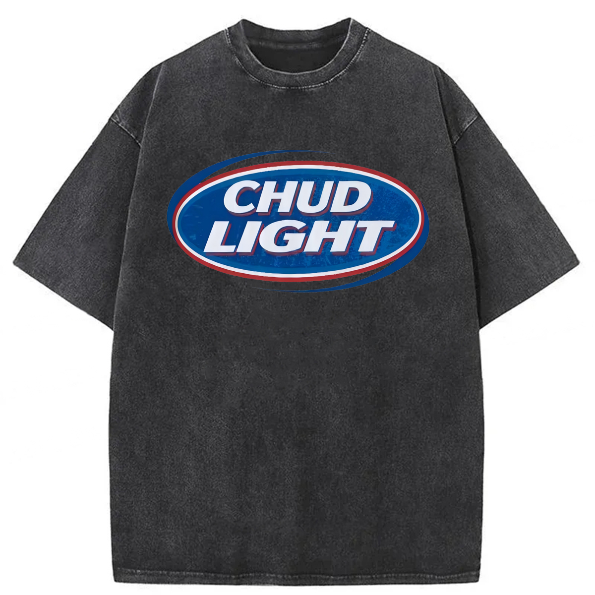 Tokyoviva Chud Light Funny Meme Washed T-shirt