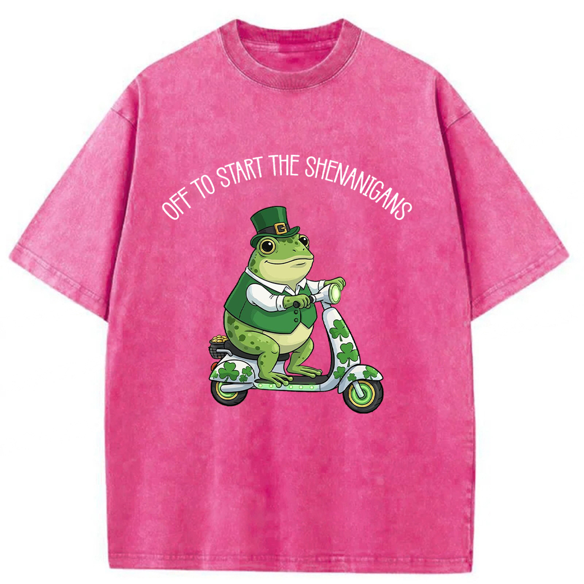 Tokyoviva Off To Start The Shenanigans Washed T-shirt