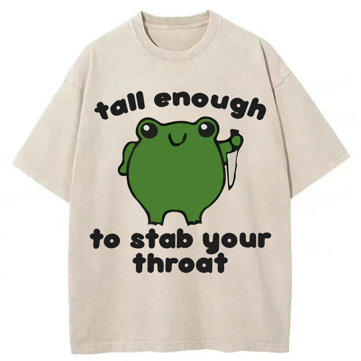 Tokyoviva Frog Stab Your Throat Washed T-shirt