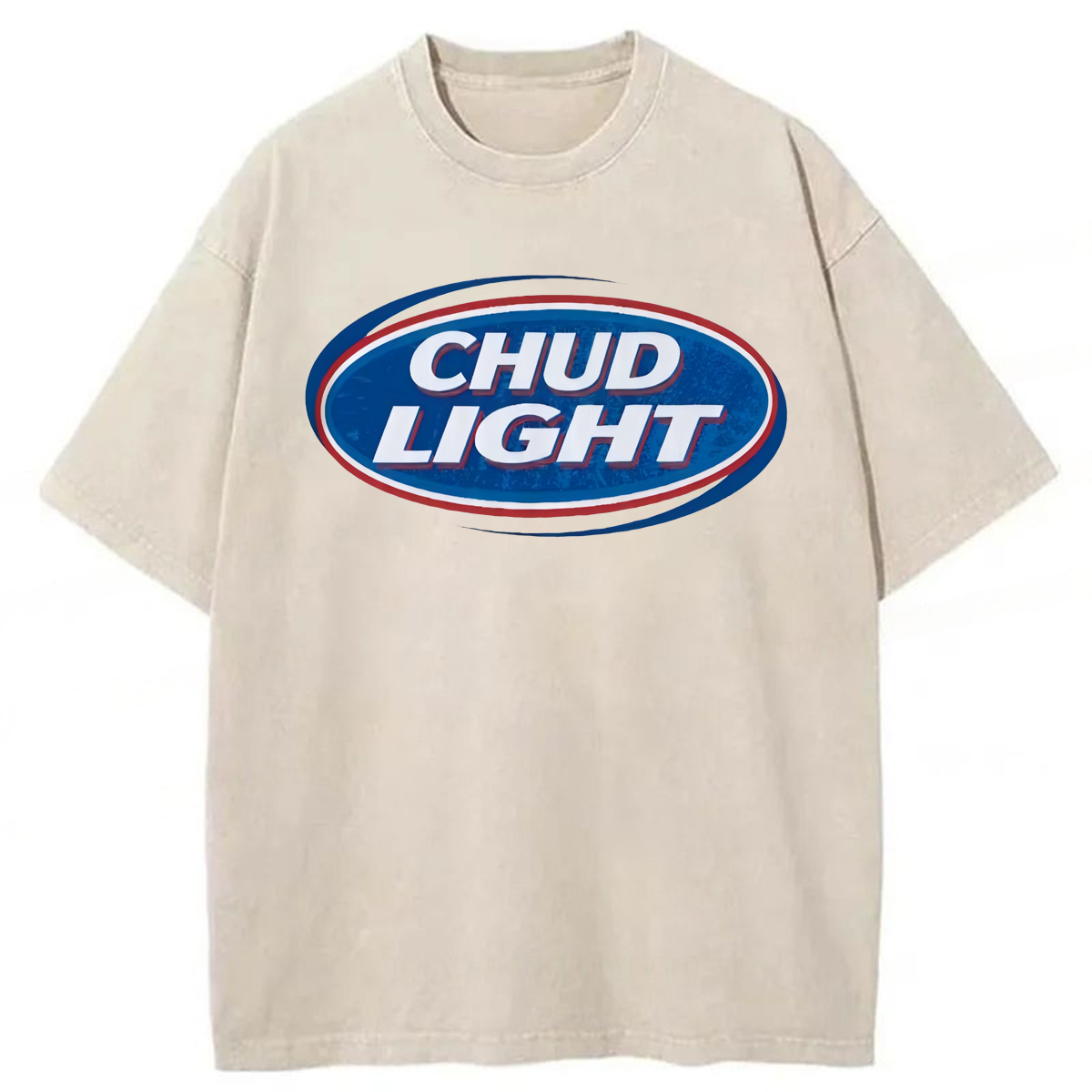 Tokyoviva Chud Light Funny Meme Washed T-shirt