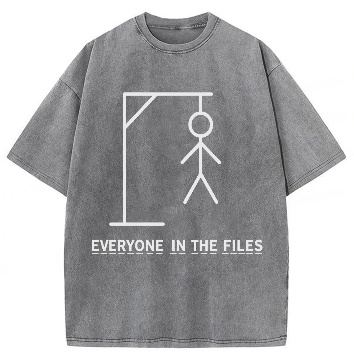 Tokyoviva Everyone In The Files Washed T-shirt