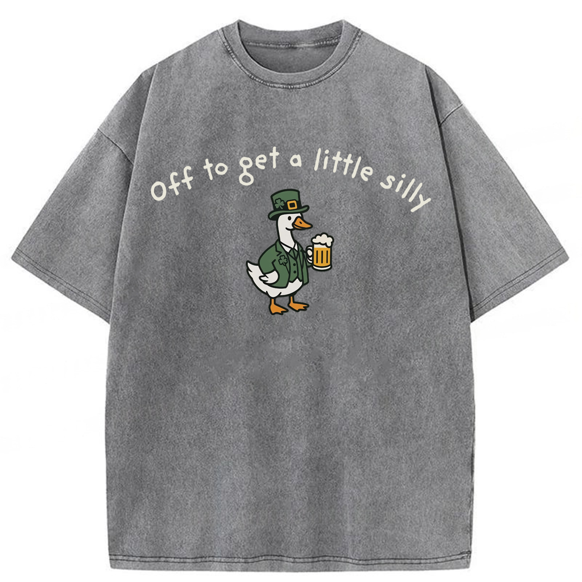 Tokyoviva St Patricks Day Goose Washed T-shirt