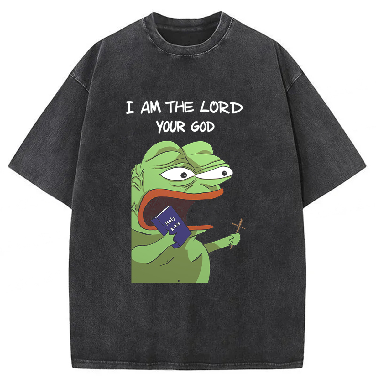Tokyoviva Angry Frog Washed T-shirt