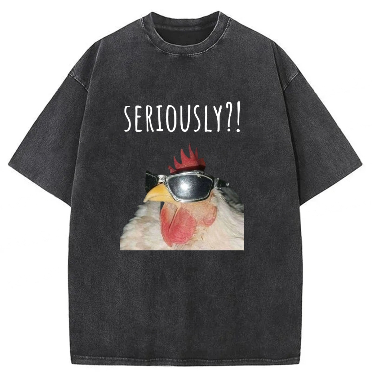 Tokyoviva Suspicion Cool Chicken Washed T-shirt