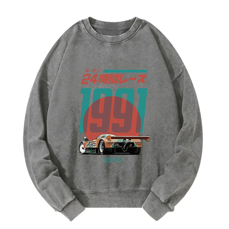 24-hour Racing Japanese Washed Sweatshirt