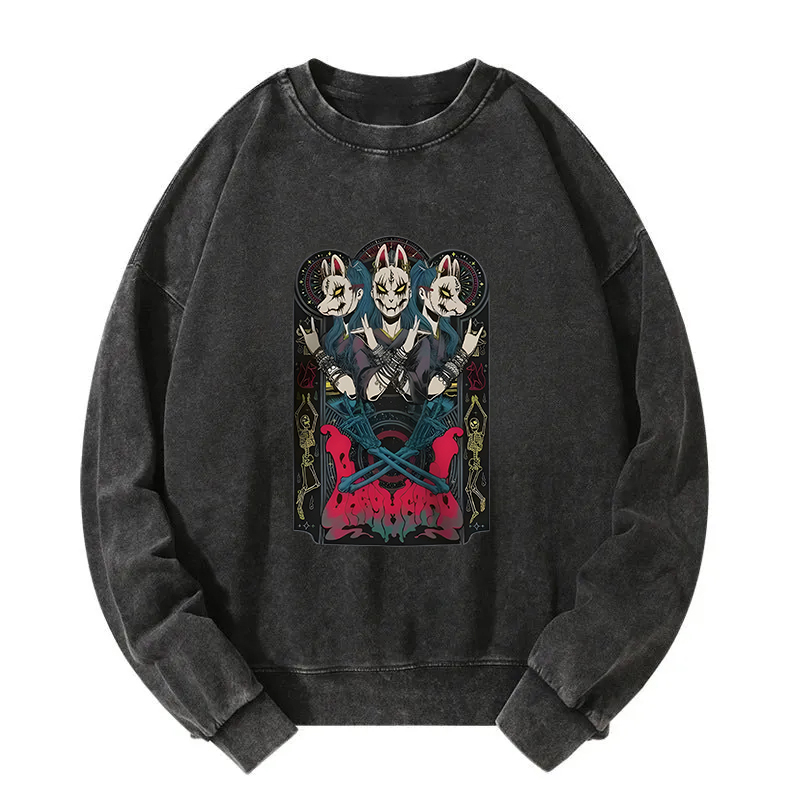 Babymetal Tour Washed Sweatshirt